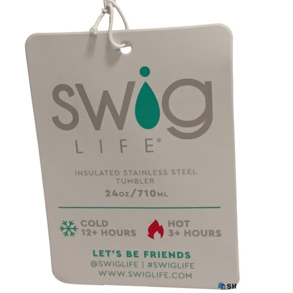 ** Swig Life 24oz Party Cup, Stackable Insulated Travel Coffee Tumbler NWT - Picture 6 of 7